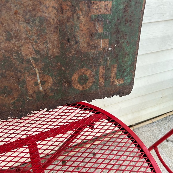 Vintage Quaker State Metal Sign - Picture 4 of 9